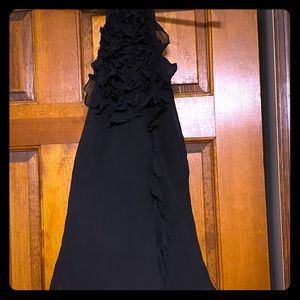 BCBG black flower top